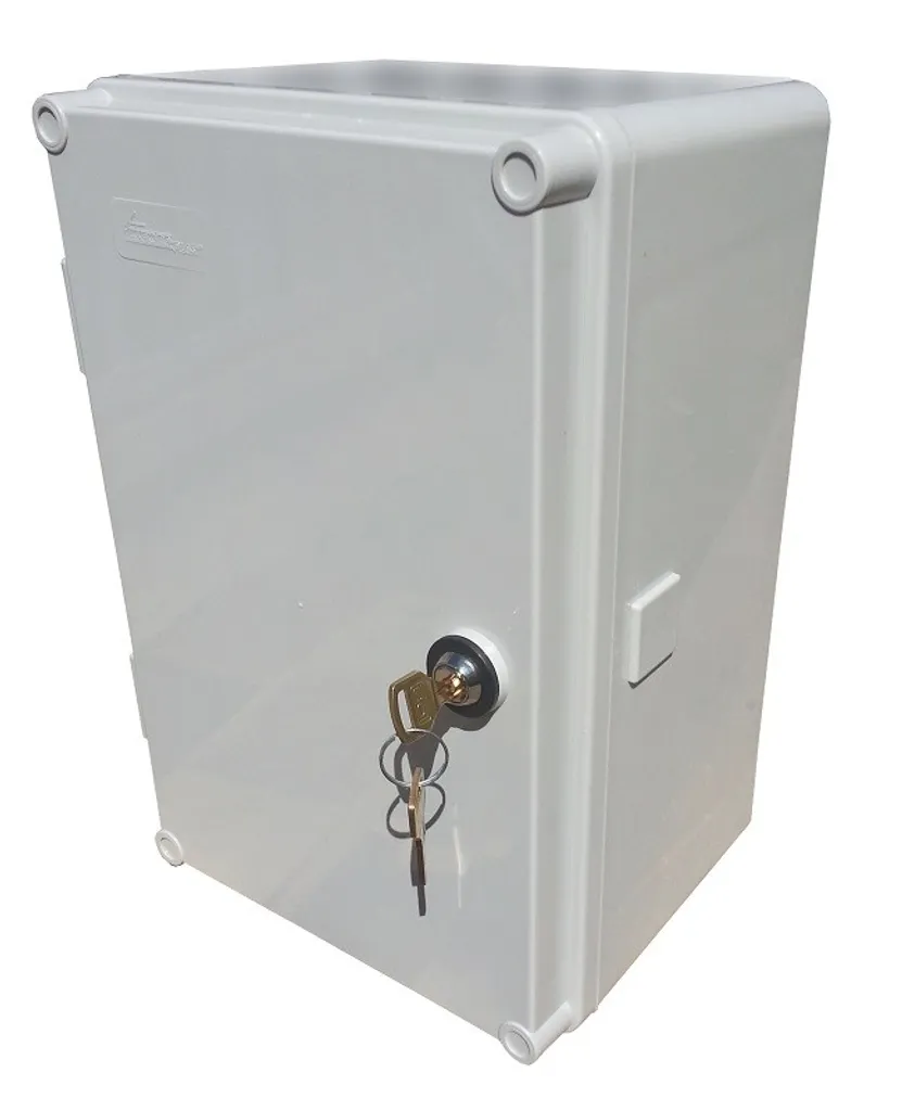 Boîtier électrique extérieur UNIbox 300x200 pour abri de jardin et garage