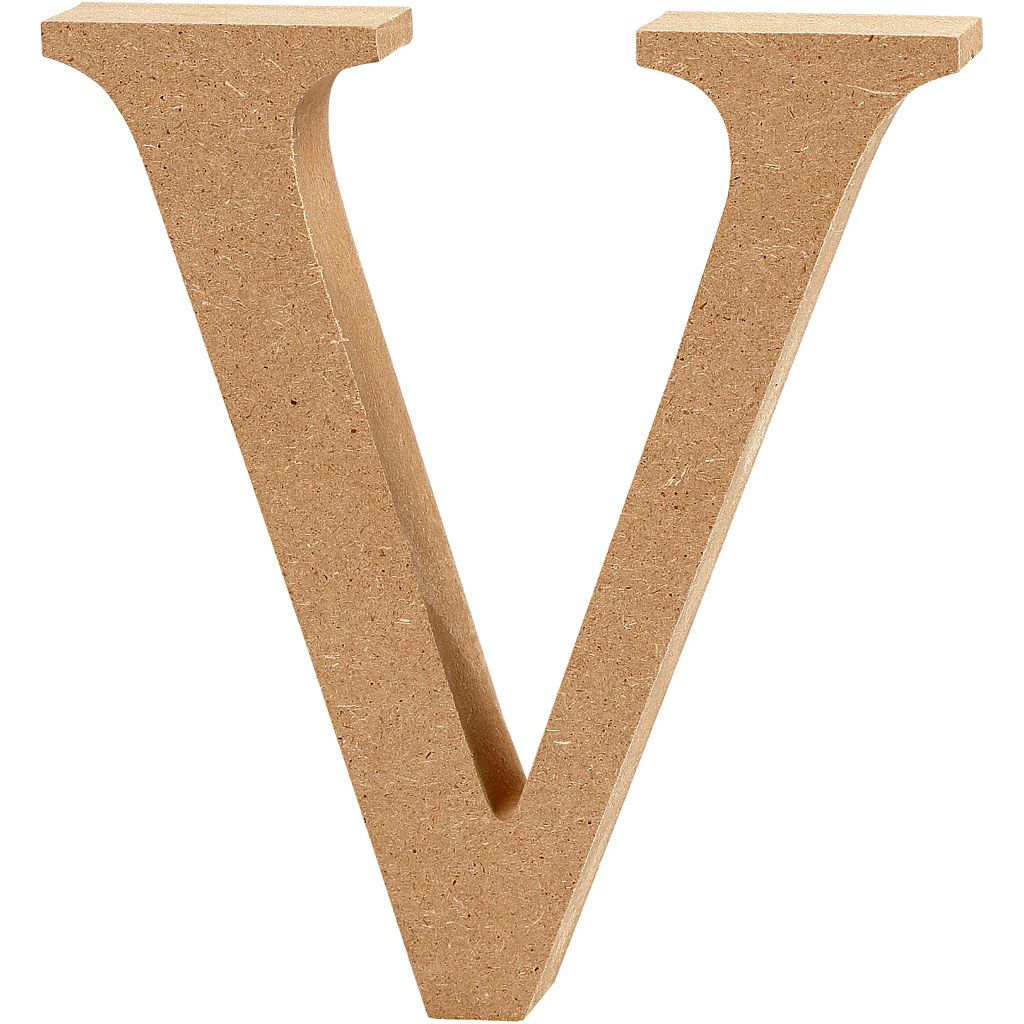 Creativ Company 56381, Deko-Buchstabe, Holz, Holz, 80 mm, 1,5 cm, 1 Stück(e)