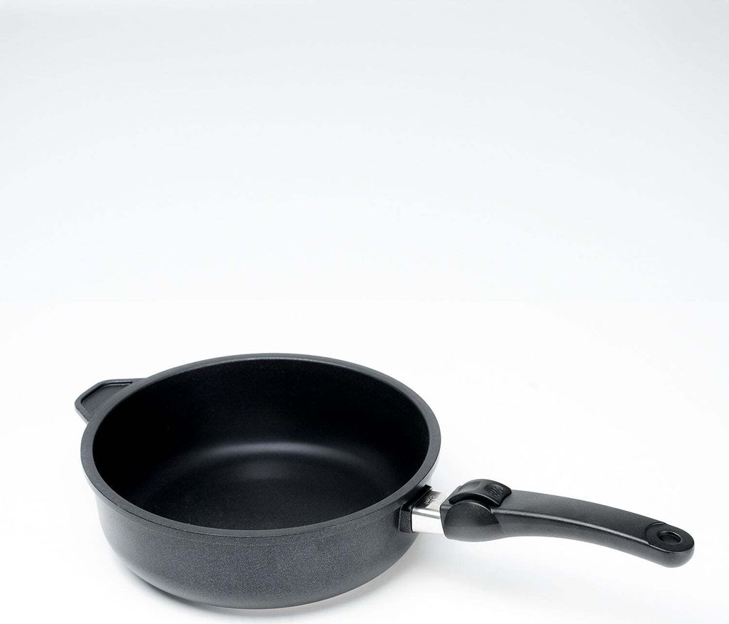 Der Klassiker - Schmorpfanne – 24 cm / Induktionsgeeignet / Abnehmbarer SKK-Griff