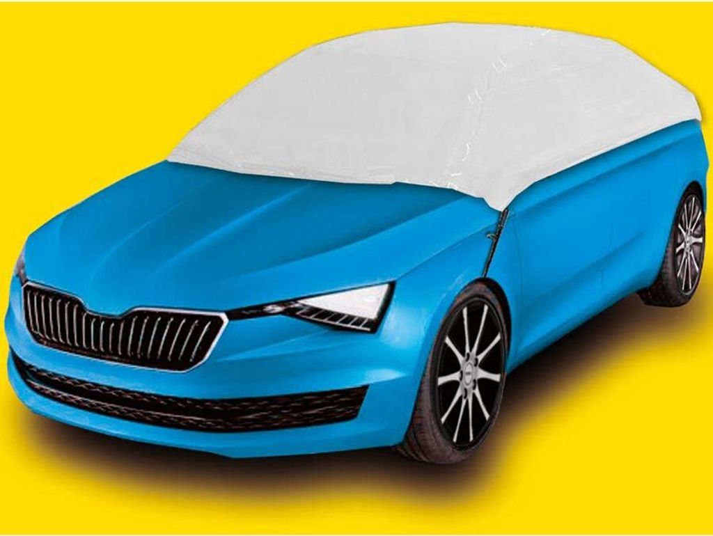 Autoplachta / plachta na auto / půlgaráž - velikost XL Obrázek produktu 