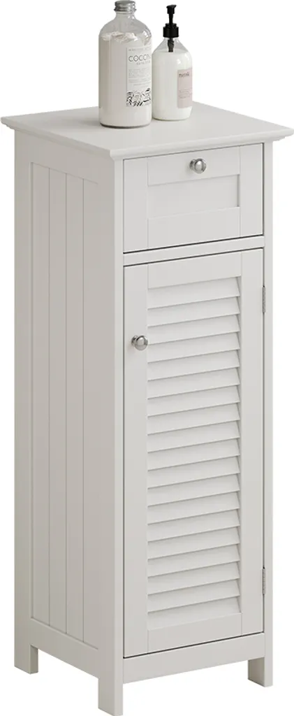Meuble de rangement blanc Vicco Riad 32x87cm robuste et design moderne