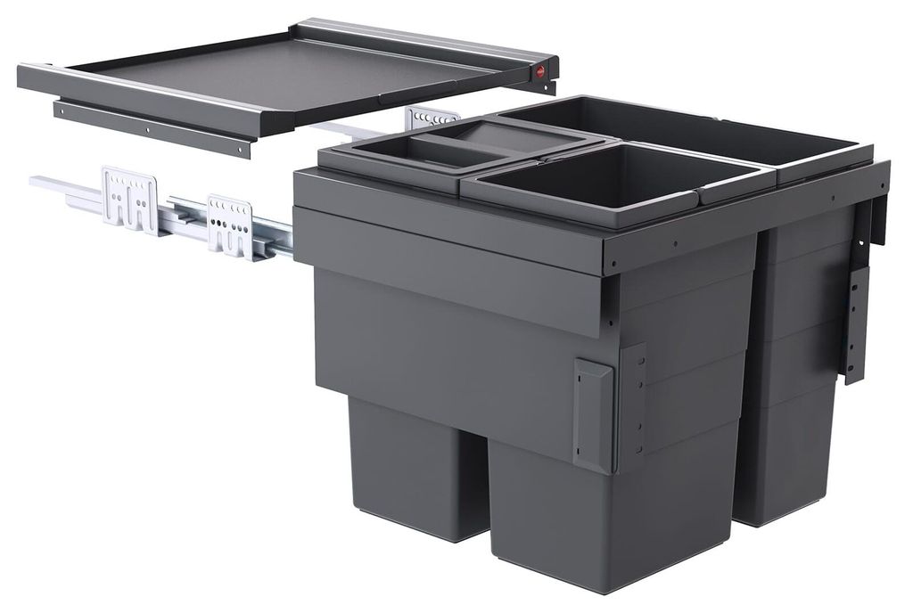 Cestino Hailo 3608531 CS Slide Cargo Synchro 44 litri Immagine del prodotto 