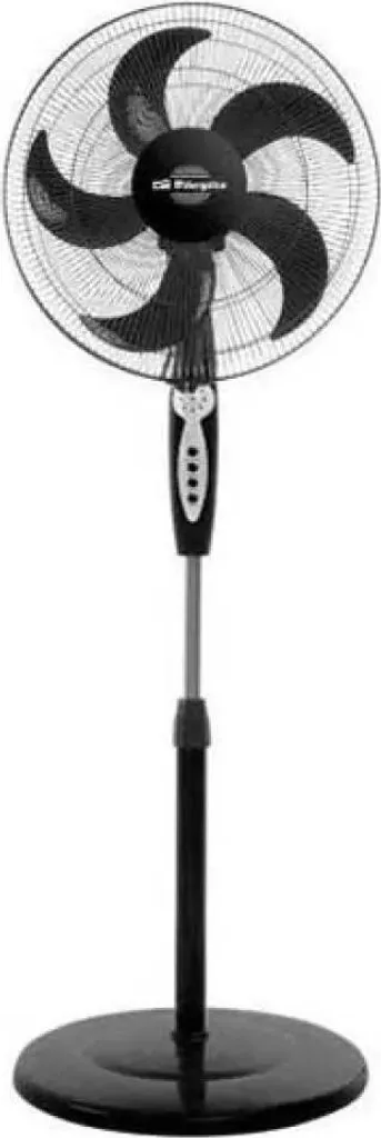 Ventilateur de sol Orbegozo SF 0249 60W avec 5 pales de 40cm puissant