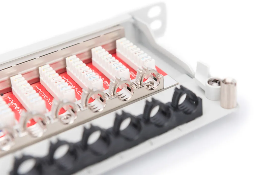 Patch Panel CAT 6A Haute Densité Blindé avec Protection Classe EA Giga - 3