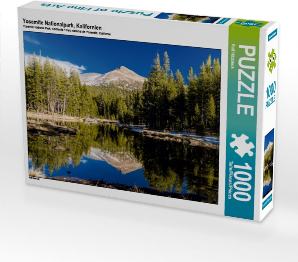 Calvendo Yosemite Nationalpark, Kalifornien 1000 Teile Puzzle quer 640x480mm, Hitzbleck Rolf; 7463453