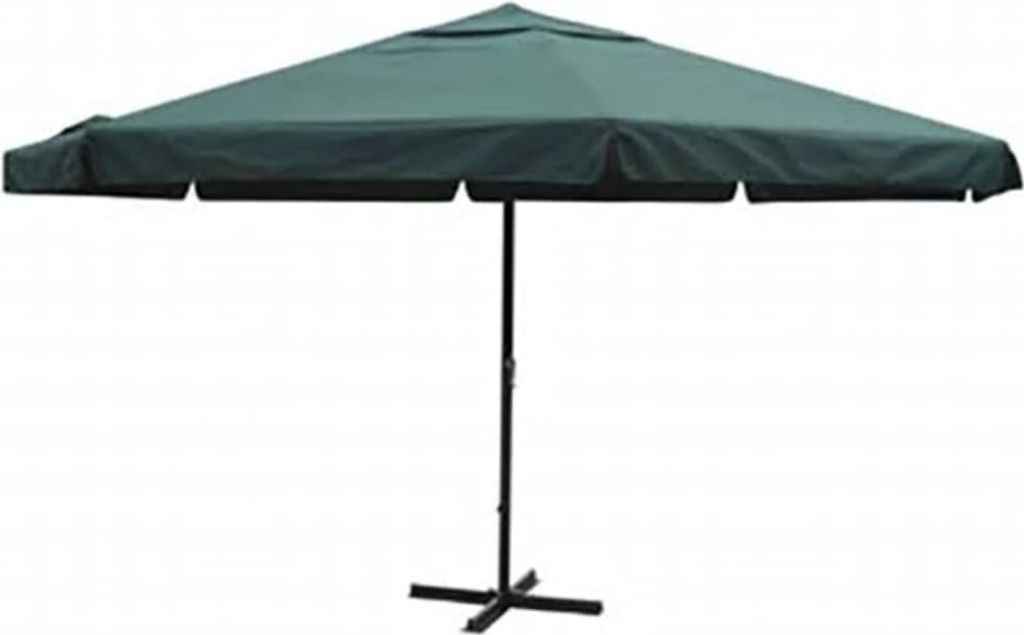 vidaXL Parasol vert 500 cm aluminium Image du produit 