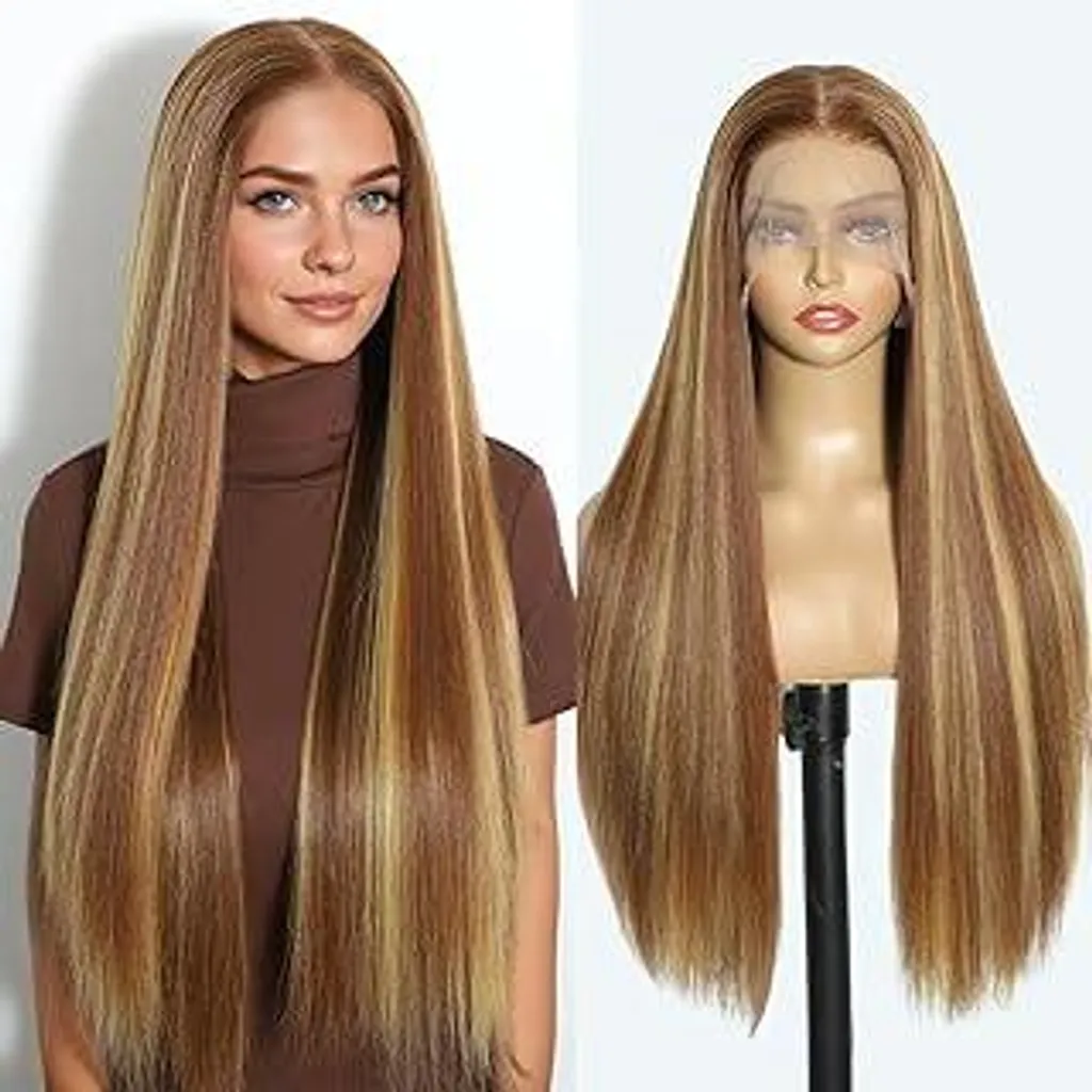 Parrucca Lace Front 13x6 26" Bionda - Styling Liscio Professionale