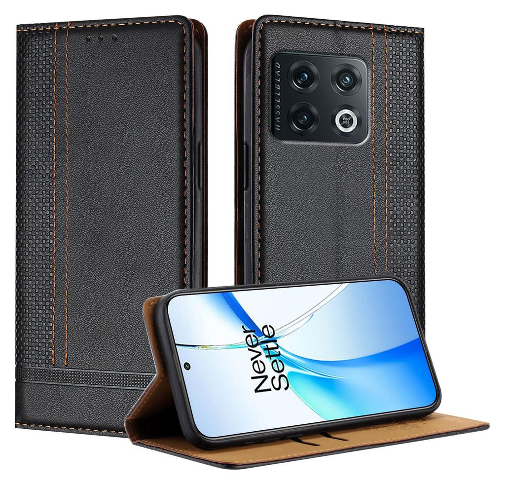 Pouzdro pro OnePlus 10 Pro kožené flipové pouzdro s funkcí Obrázek produktu 