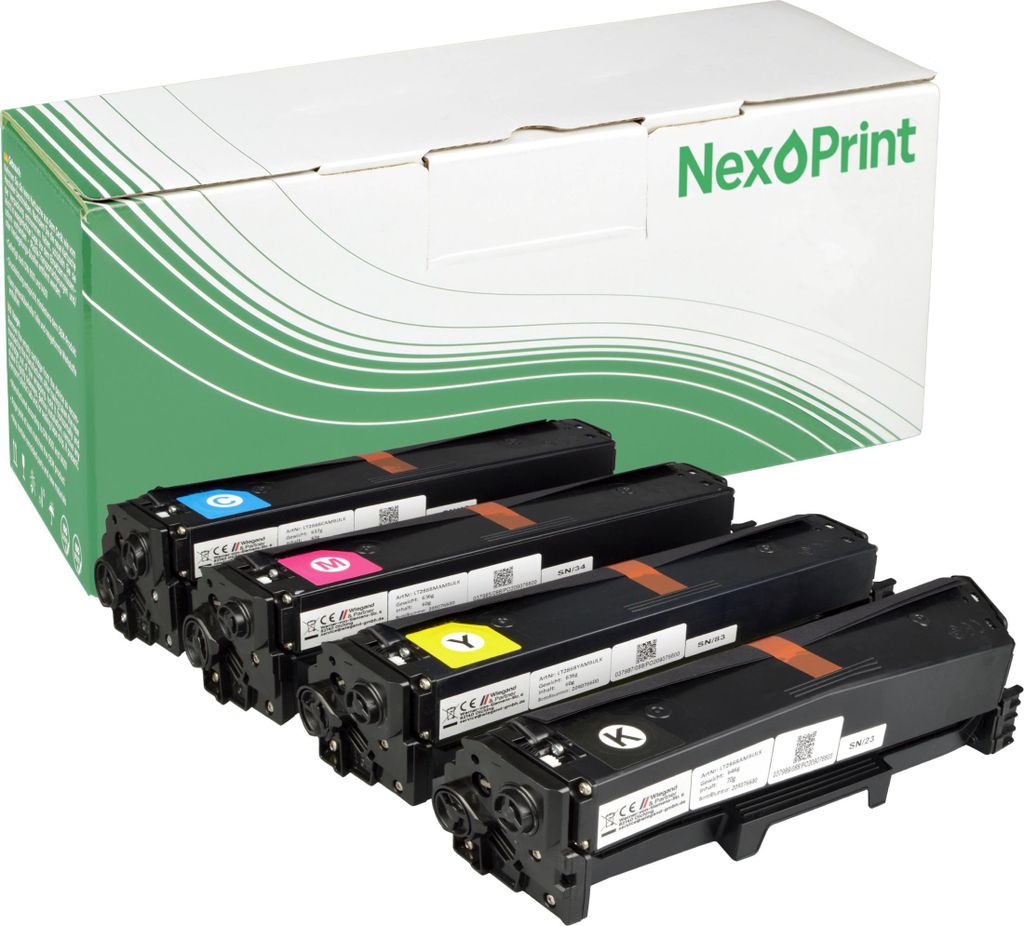Toner kompatibel zu Lexmark C332H Mehrfarbig C3326dw, Produktbild 