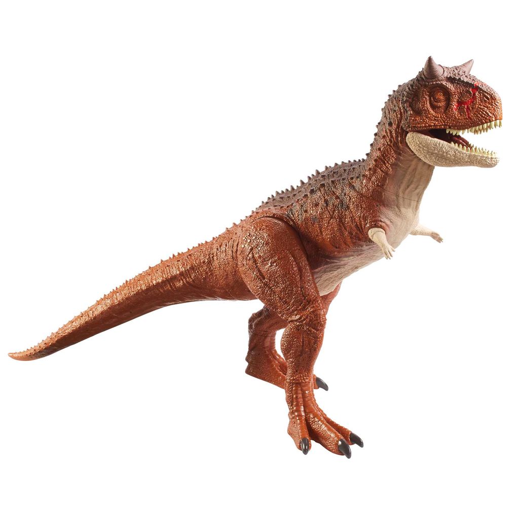 Dino Jurassic World Dinosaurier CARNOTAURUS T-Rex  NEU ca.30cm lang *braun* 