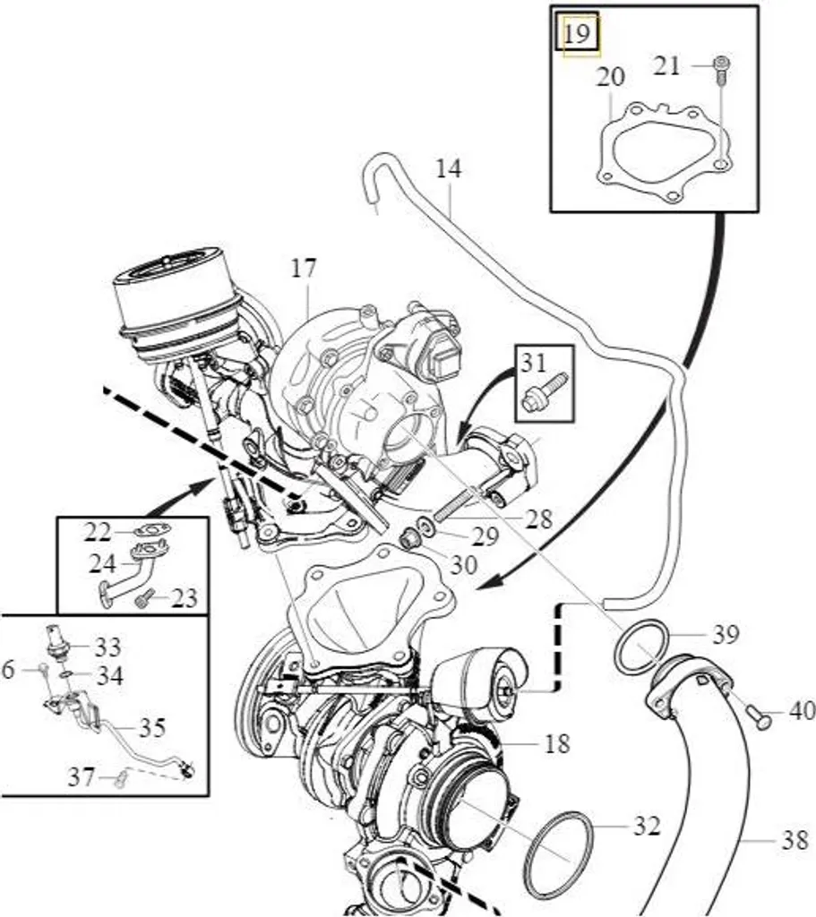 Joint Vidange Huile Turbo Volvo 740 850 960 - Solution Étanchéité OE