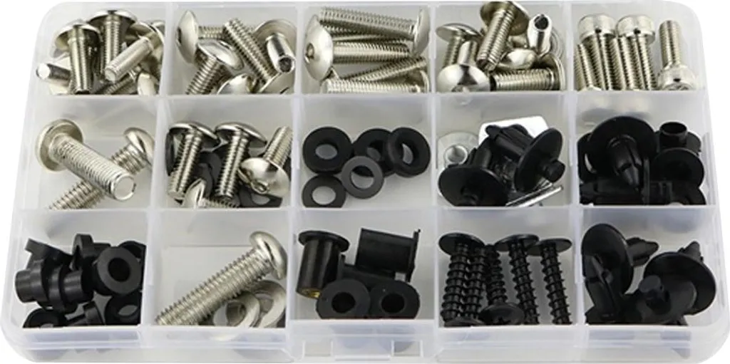Anti-vibration : Kit vis de carénage Suzuki SV 1000 / 650 S/N 2003-2008