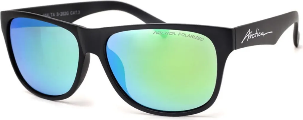 Arctica Malta S262G Occhiali da Sole Street Style - Nero Opaco