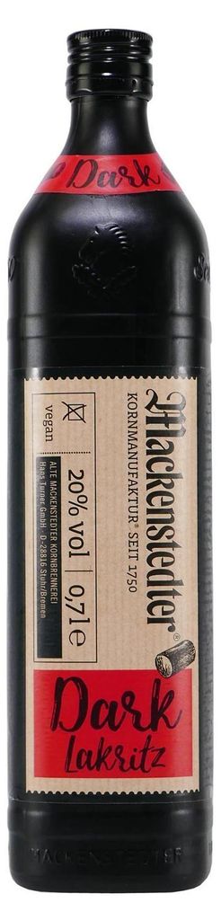 Mackenstedter Dark-Lakritz Likör Produktbild 