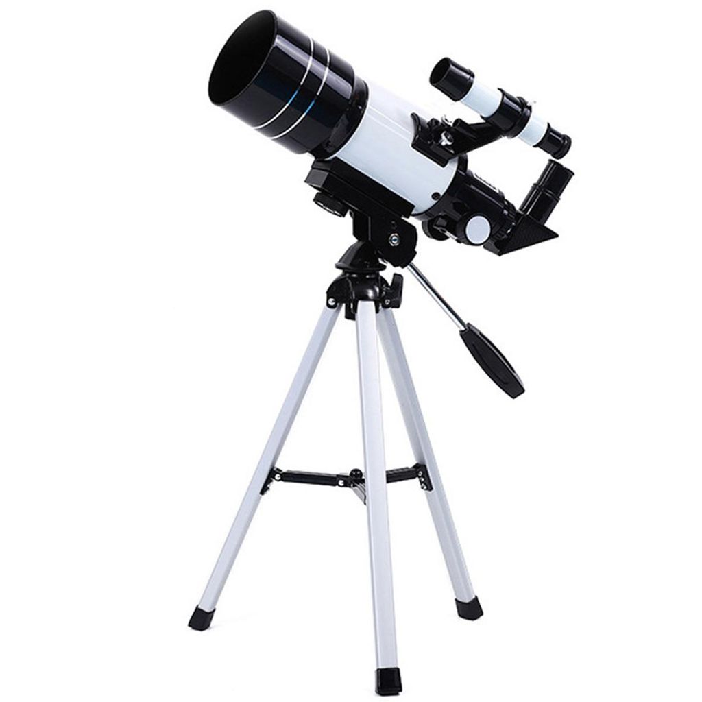 Astronomie-Teleskop für Kinder & Anfänger – Tragbar, mit Tischstativ und Sucherfernrohr, perfekt als Geschenk