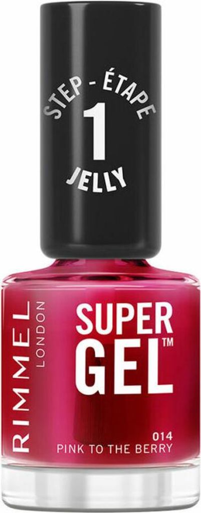 Super Gel Esmalte De Uñas #14-pink To The Berry Rimmel London 12 ml