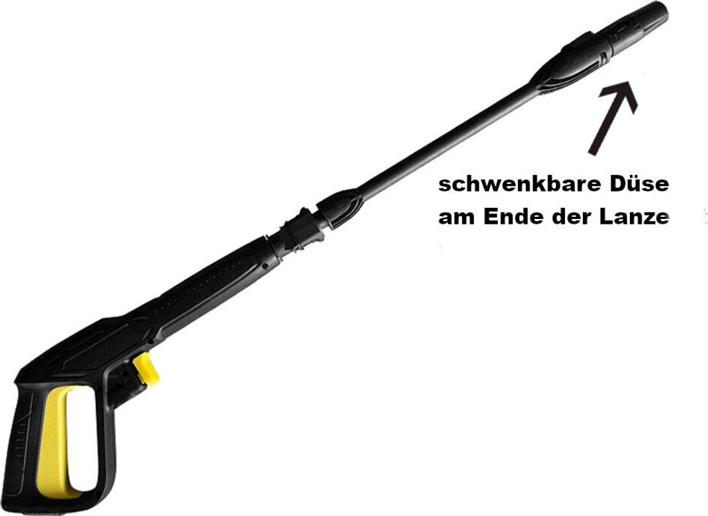 Trade-Shop Hochdruckpistole inkl. Lanze Jetdüse kompatibel Produktbild 5