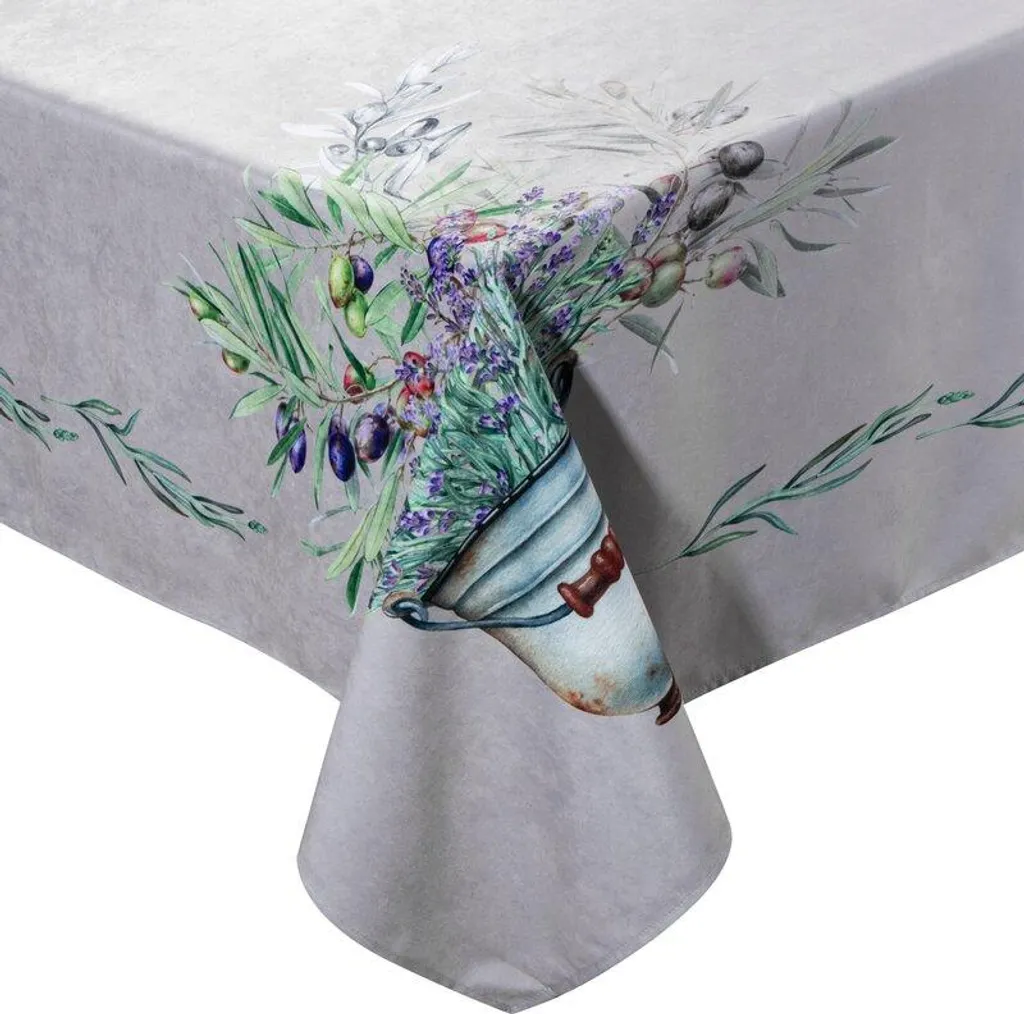 Nappe de Table 140x180 Lavande Idéale pour Décoration Maison de Campagne
