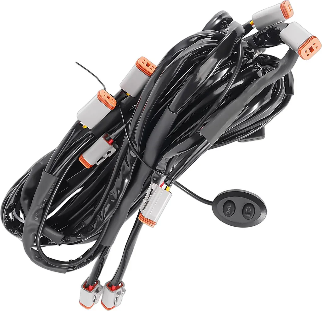 Faisceau LED 3,6m 14 AWG ultra résistant avec commande tactile 30A