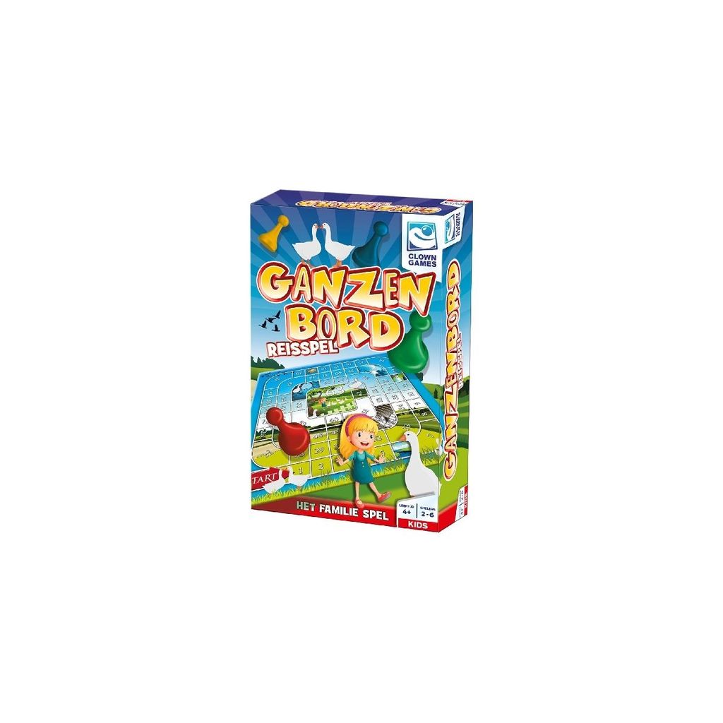 Clown Games Ganzenbord - Reisspel