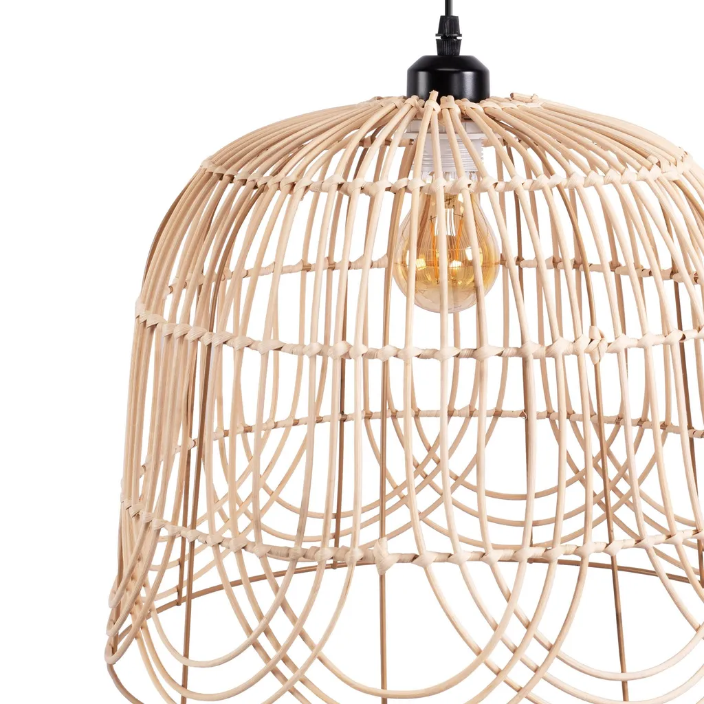 Suspension Design Beige 40cm Toolight - Solution Éclairage Doux et Moderne - 3