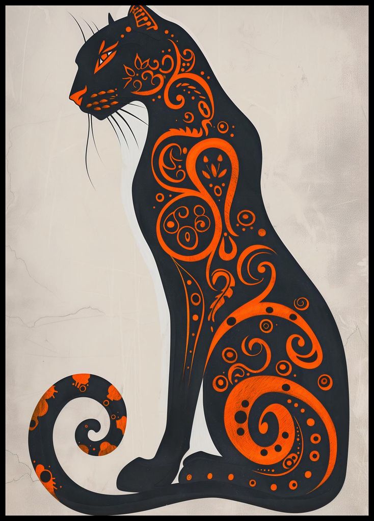 Plakat 67,5x95cm Kunst und Ornament