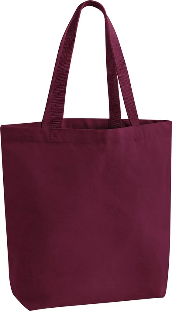 Westford Mill RW11197 Borsa Tote Canvas 475gsm 30L Bordeaux