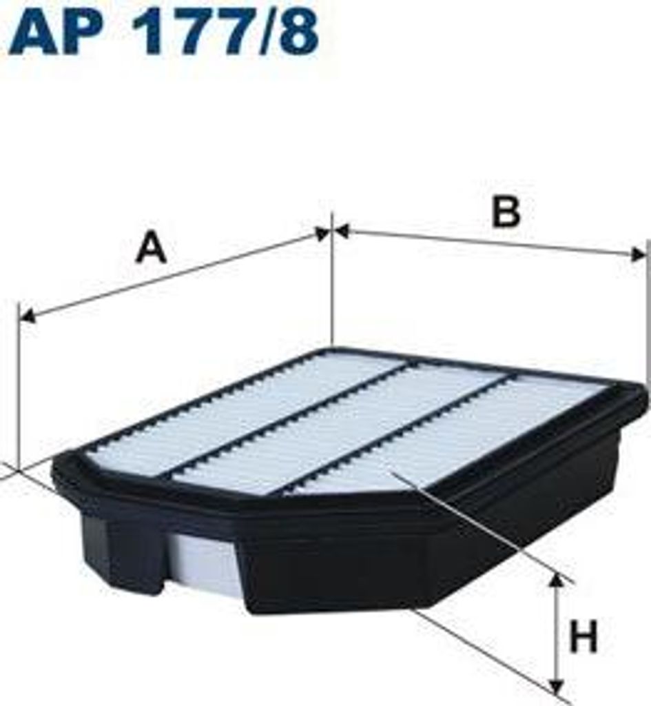FILTRON AP 177/8 Luftfilter OE 281132G300 kompatibel mit Magentis, Carens