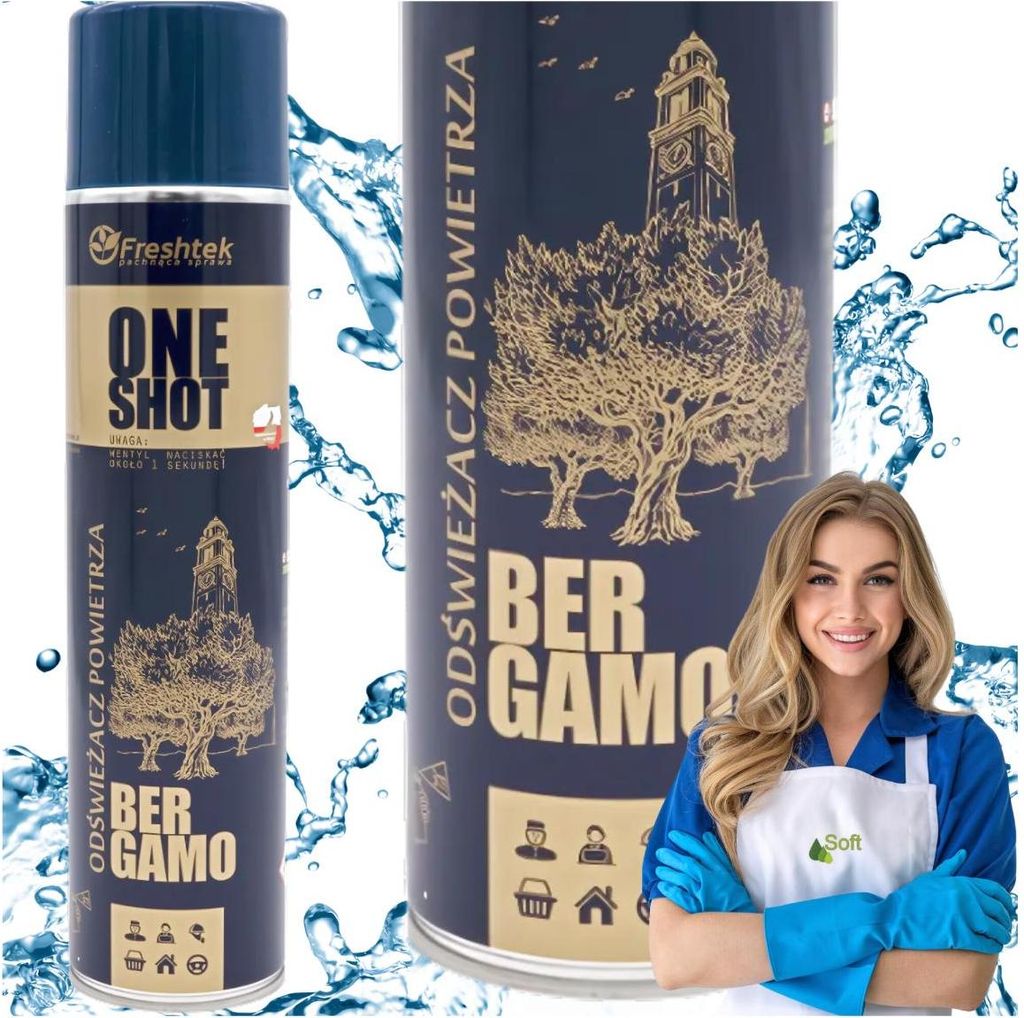 Dufterfrischer, Bergamo 600ml ONE SHOT