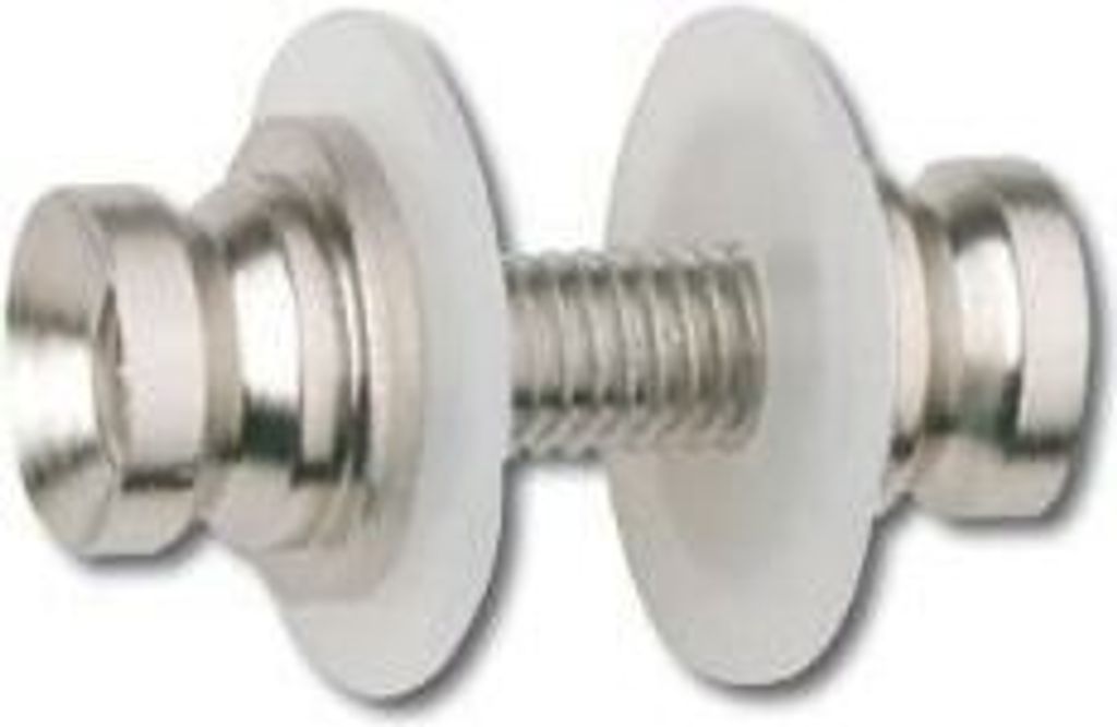 MARCHESI Befestigung für Griffe M8 beidseitig, TS 8-60mm, Holz, Glas und Metall