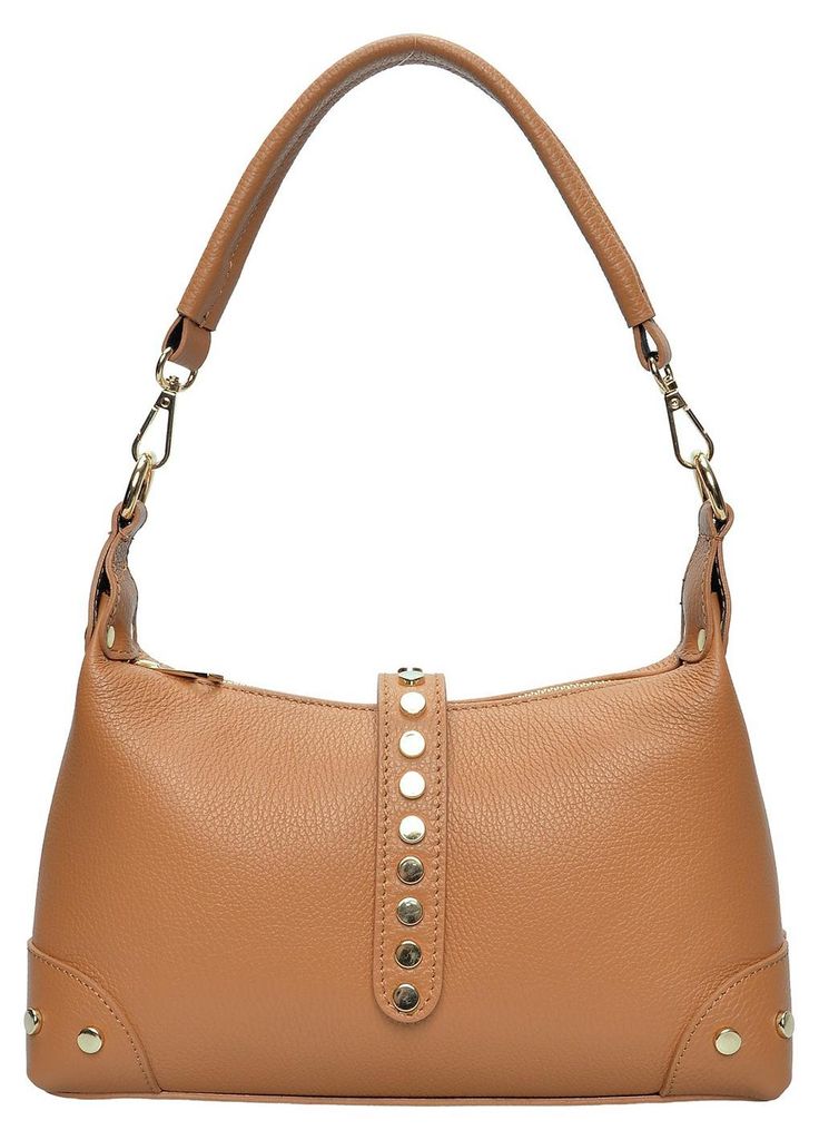 Anna Luchini_Shoulder bag_SS26 AL 165T_Cognac
