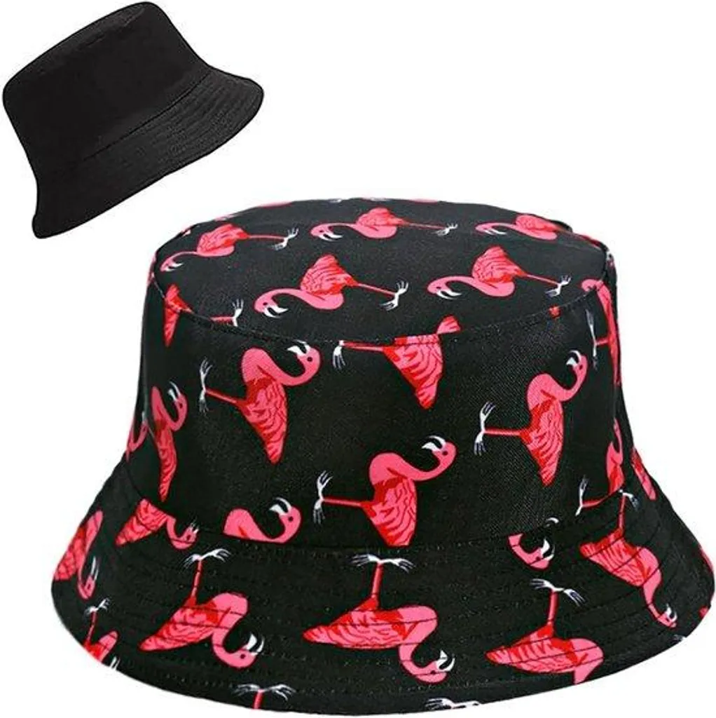 Chapeau de Protection Solaire en Riz Gris Ardoise Réversible pour Extérieur