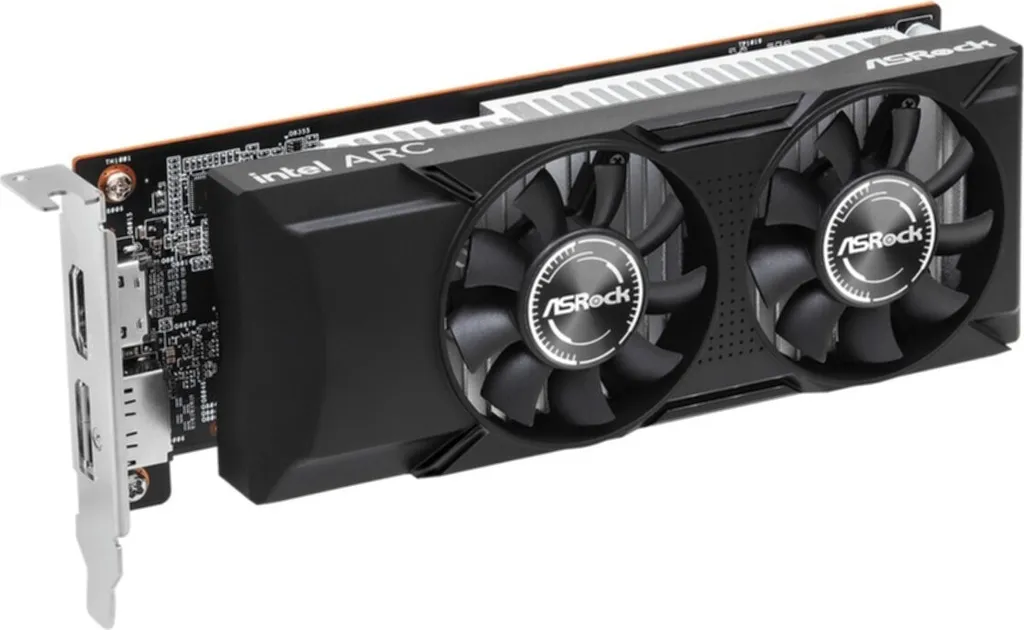 Carte graphique compacte Intel Arc A310 ASRock 4Go pour mini PC de bureau