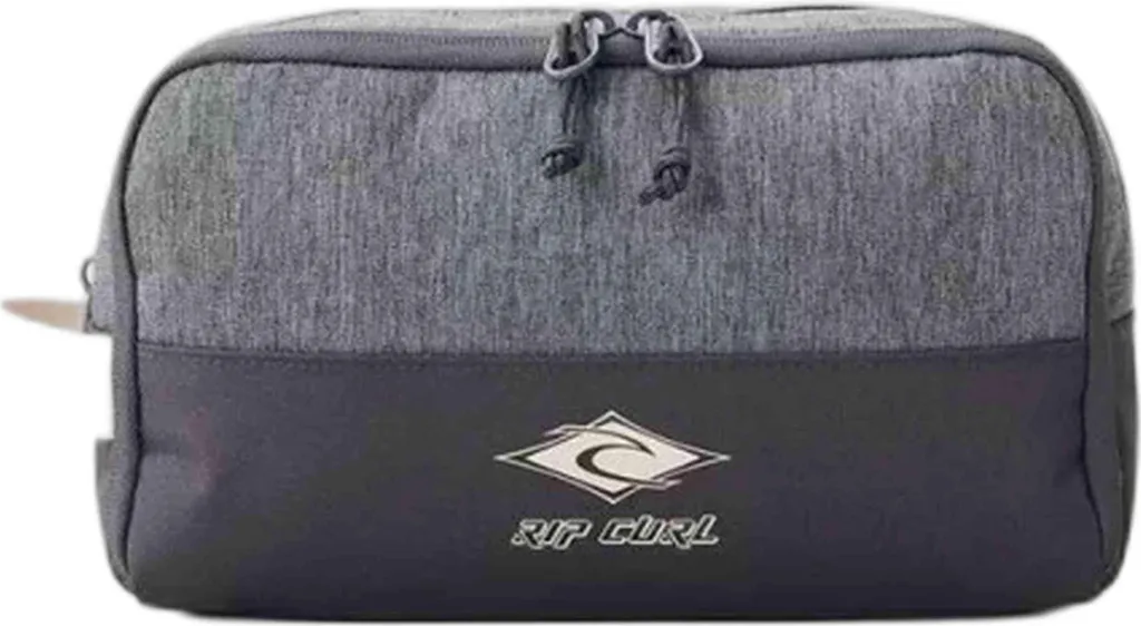 Trousse de toilette compacte et imperméable Rip Curl grise
