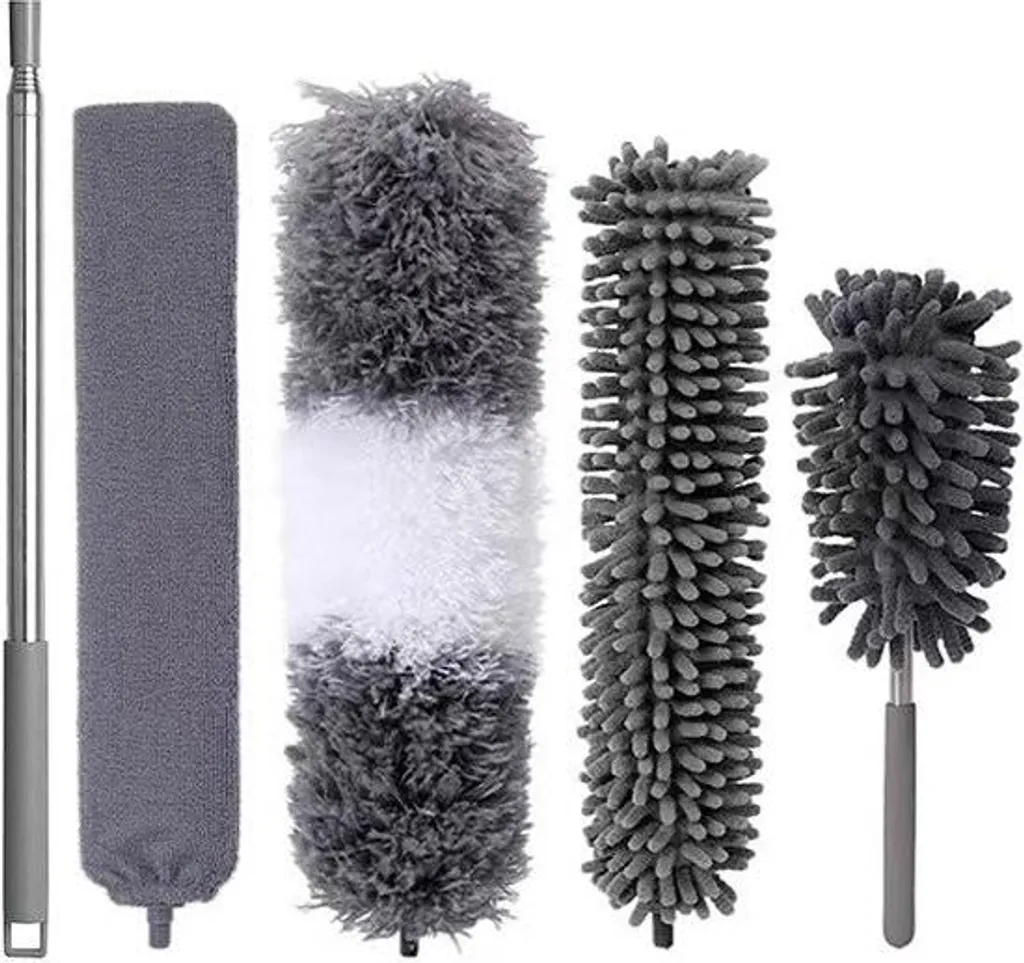 Plumeau microfibre lavable avec manche télescopique extra long 256 cm