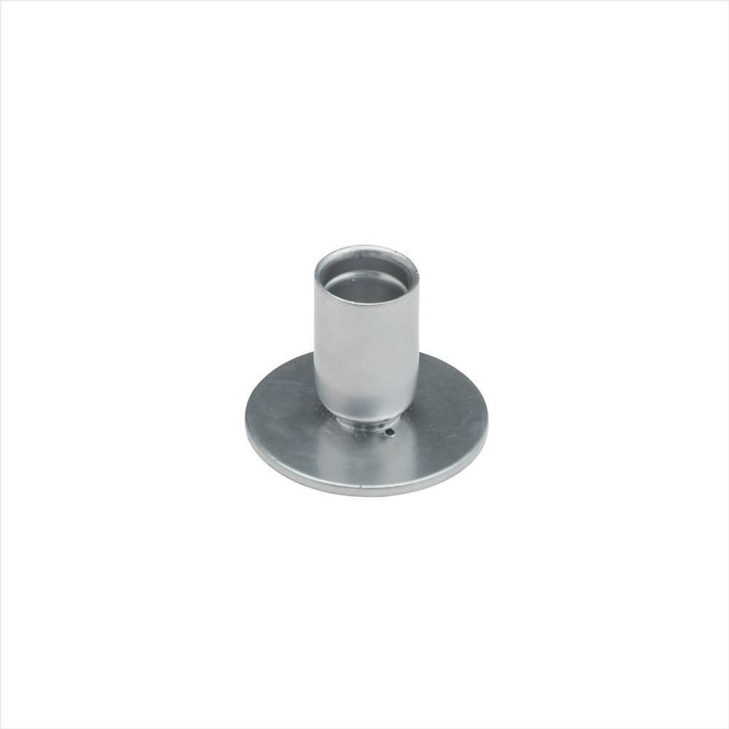 2x Kerzenhalter Kerzenständer Silbern Tafelkerzen Stabkerzen Hochzeit Deko 2864
