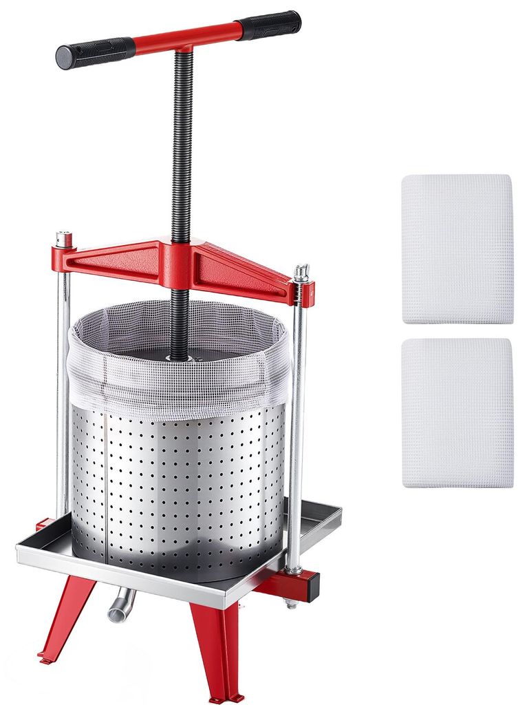 SucceBuy Manuelle Beerenpresse 15 L aus Edelstahl, Obst- Produktbild 