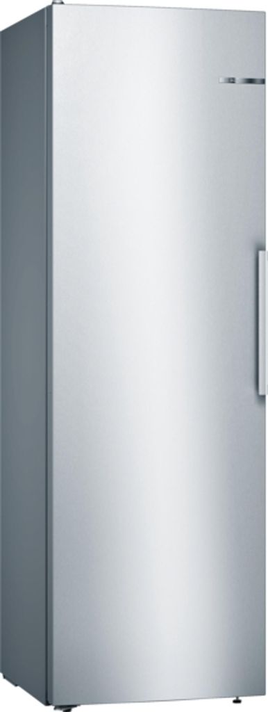 Bosch KSV36VLDP Serie | 4 Freistehender Kühlschrank, 186 x 60 cm, Edelstahl-Optik Frontansicht geschlossen