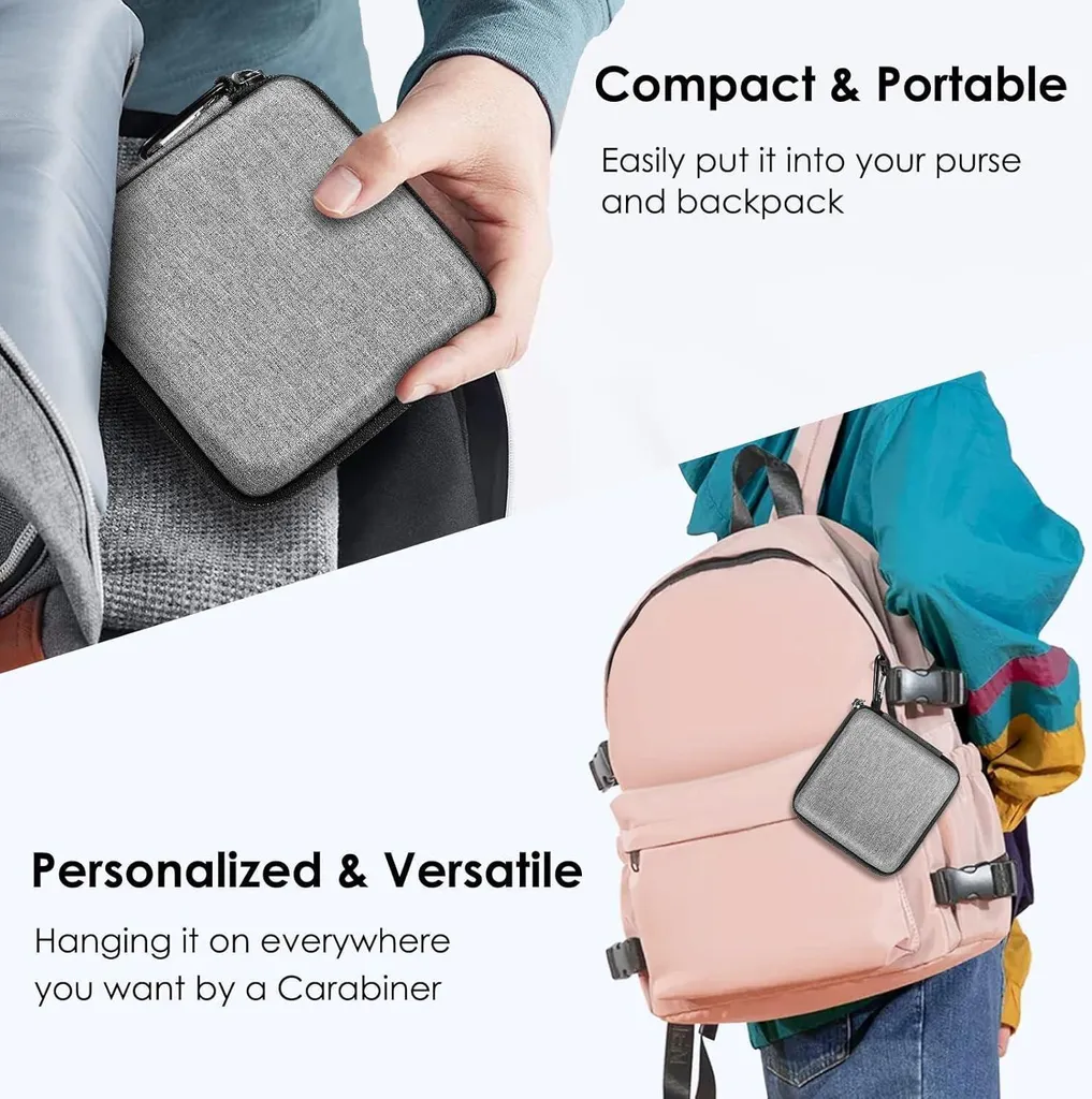 Sacoche de Voyage pour Chargeur MacBook et Hub USB-C - Format Compact - 6