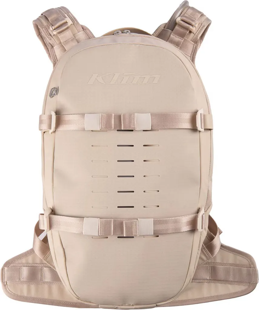 Sac à dos Klim Arsenal 15 pour Randonnée Moto - Pratique et Robuste Sable