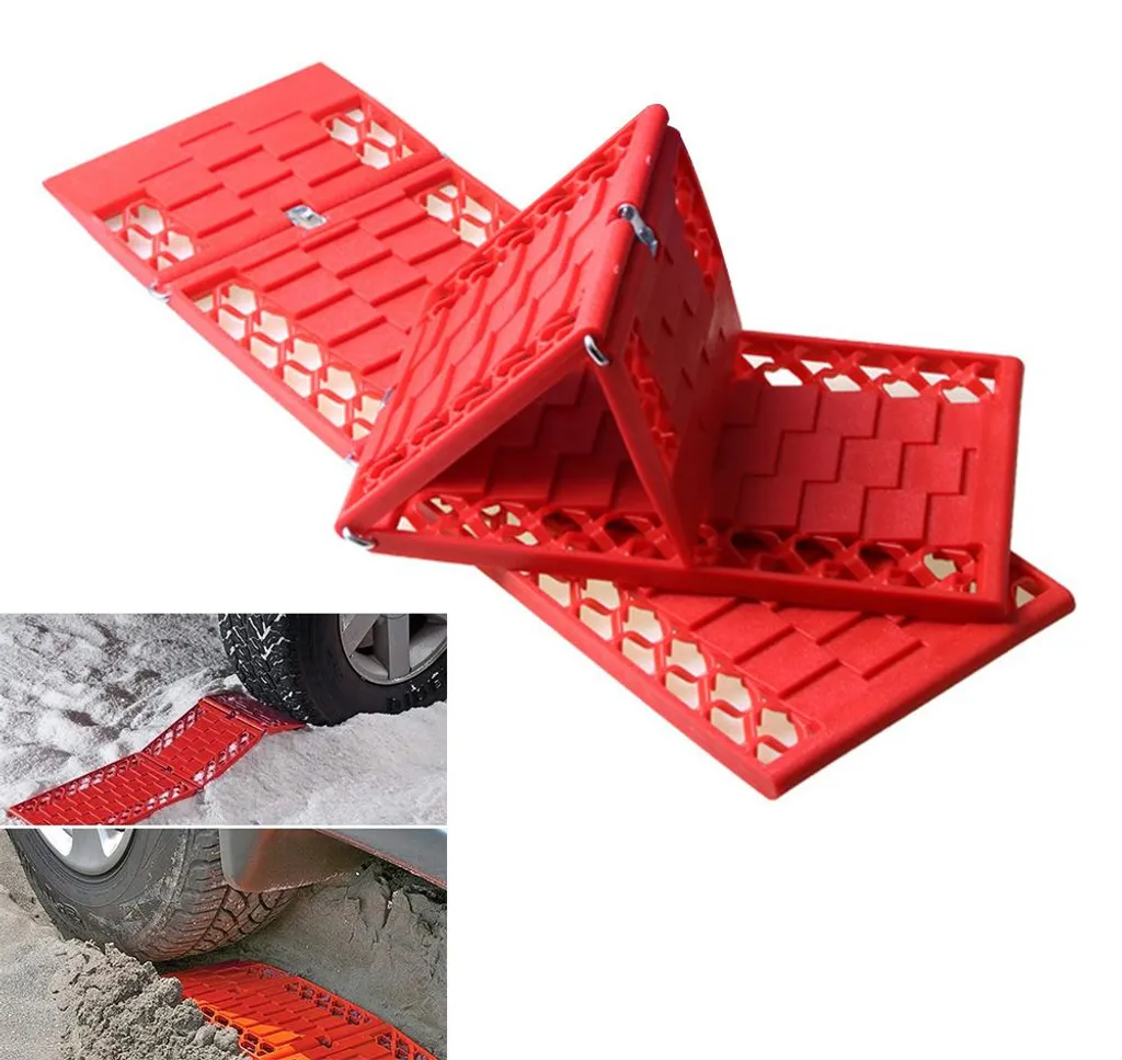 Tapis antidérapants pour pneus : solution neige, boue et sable