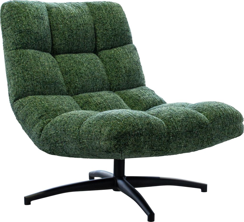 LC Home Drehsessel Memphis mit Karosteppung Webstoff