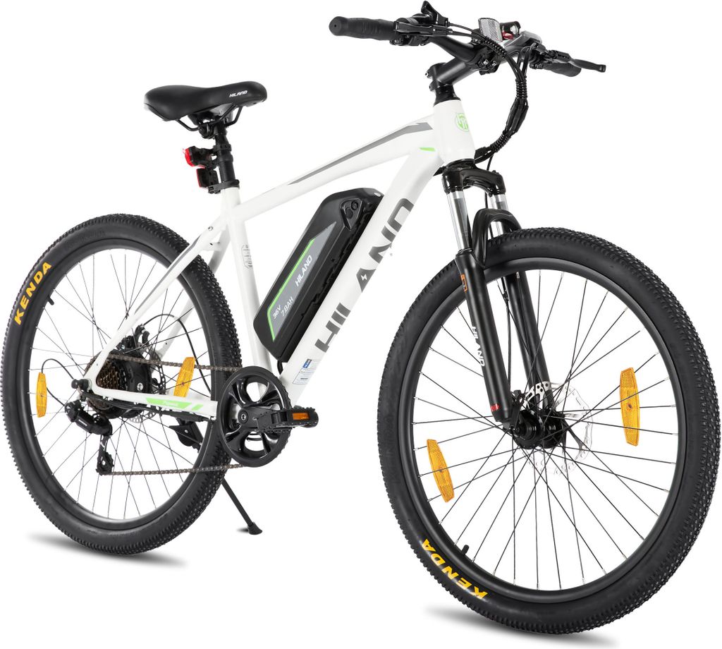 Hiland 26 Zoll Herren Damen Elektrofahrrad, 7 Gang Produktbild 1