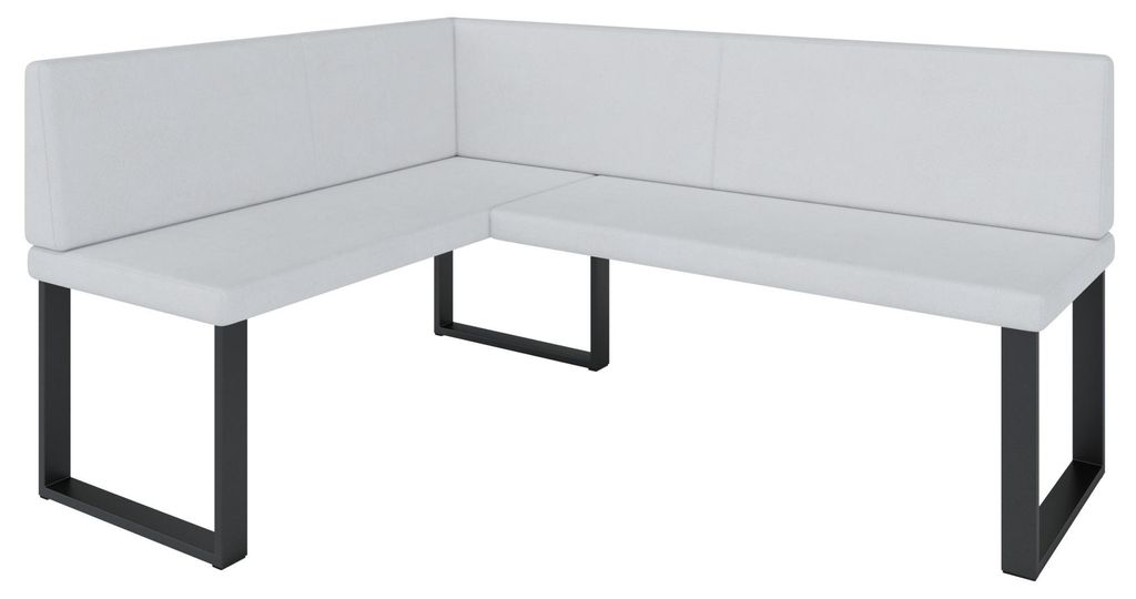 Rohová lavica AKIKO METAL Rohová lavica 168x128 vpravo - Obrázok produktu 