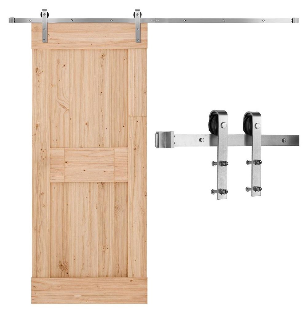 System drzwi przesuwnych VEVOR 2,44 m, nośność 150 kg, Zdjęcie produktu 