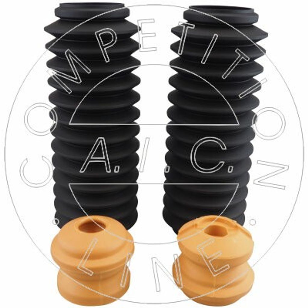 AIC 58760Set Staubschutzsatz Stoßdämpfer Hinten links Hinten rechts für PORSCHE 911 (996) 911 (997) 911 Cabriolet (996) 911 Cabriolet (997) 911 ...