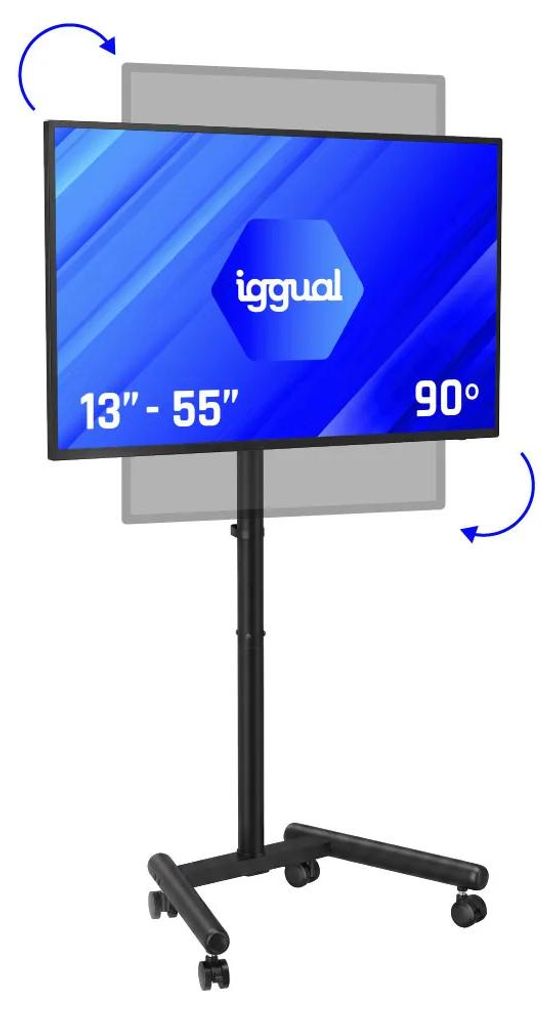 iggual SRTV55, écran de 139,7 cm (55 pouces), fixation VESA Image du produit 