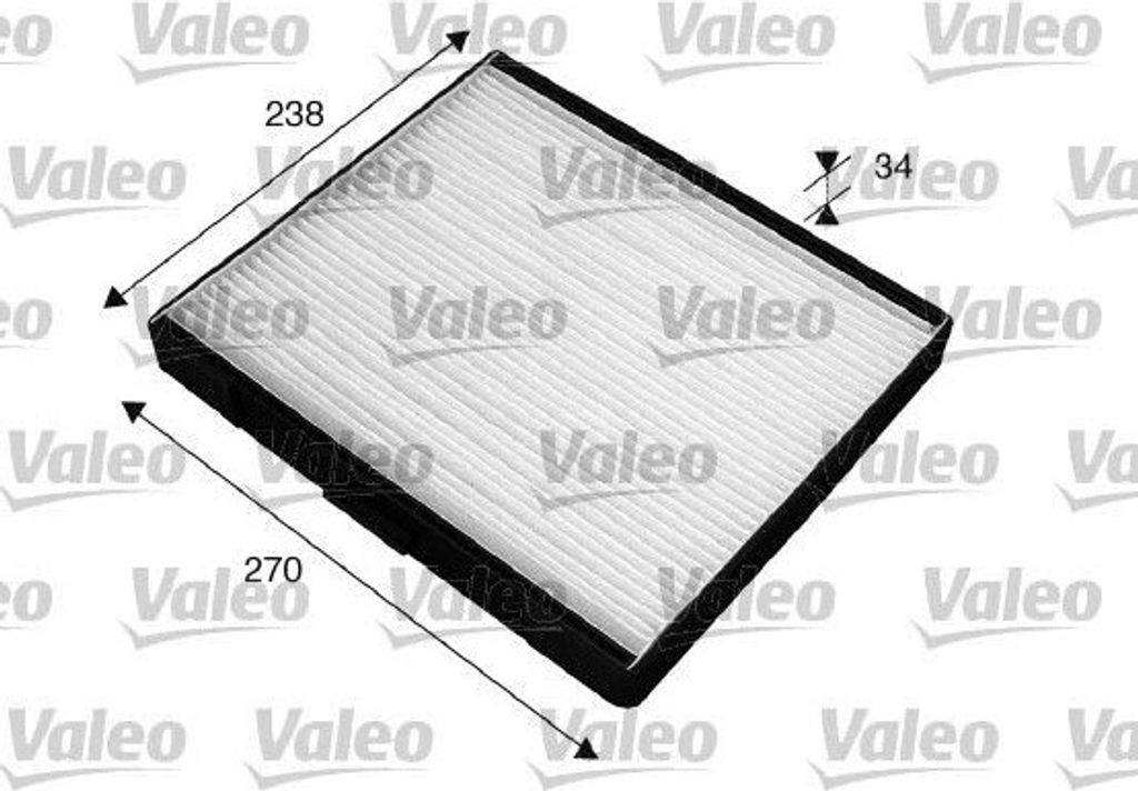 VALEO 715517 Innenraumluftfilter OE 971332D000 kompatibel mit Coupe, Elantra, Matrix