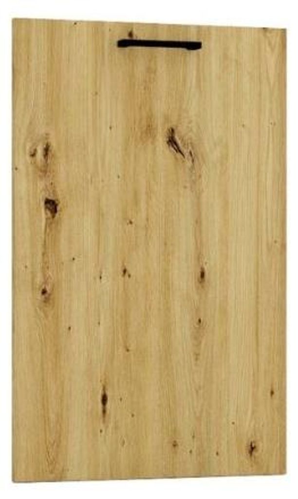 Küchenunterschrank 45 cm - Artisan Eiche - Die Geschirrspülerfront - Sockel im Set enthalten - Höhe 71,3 cm