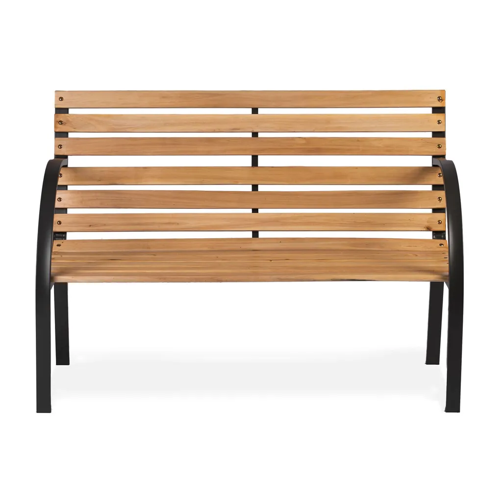 Banc de parc résistant aux intempéries et confortable - Modèle Luca - 4